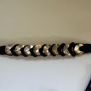 Belt Vintage Rope Belt Statement Gold Metal Gypsy Boho Stevie Nicks Deadstock